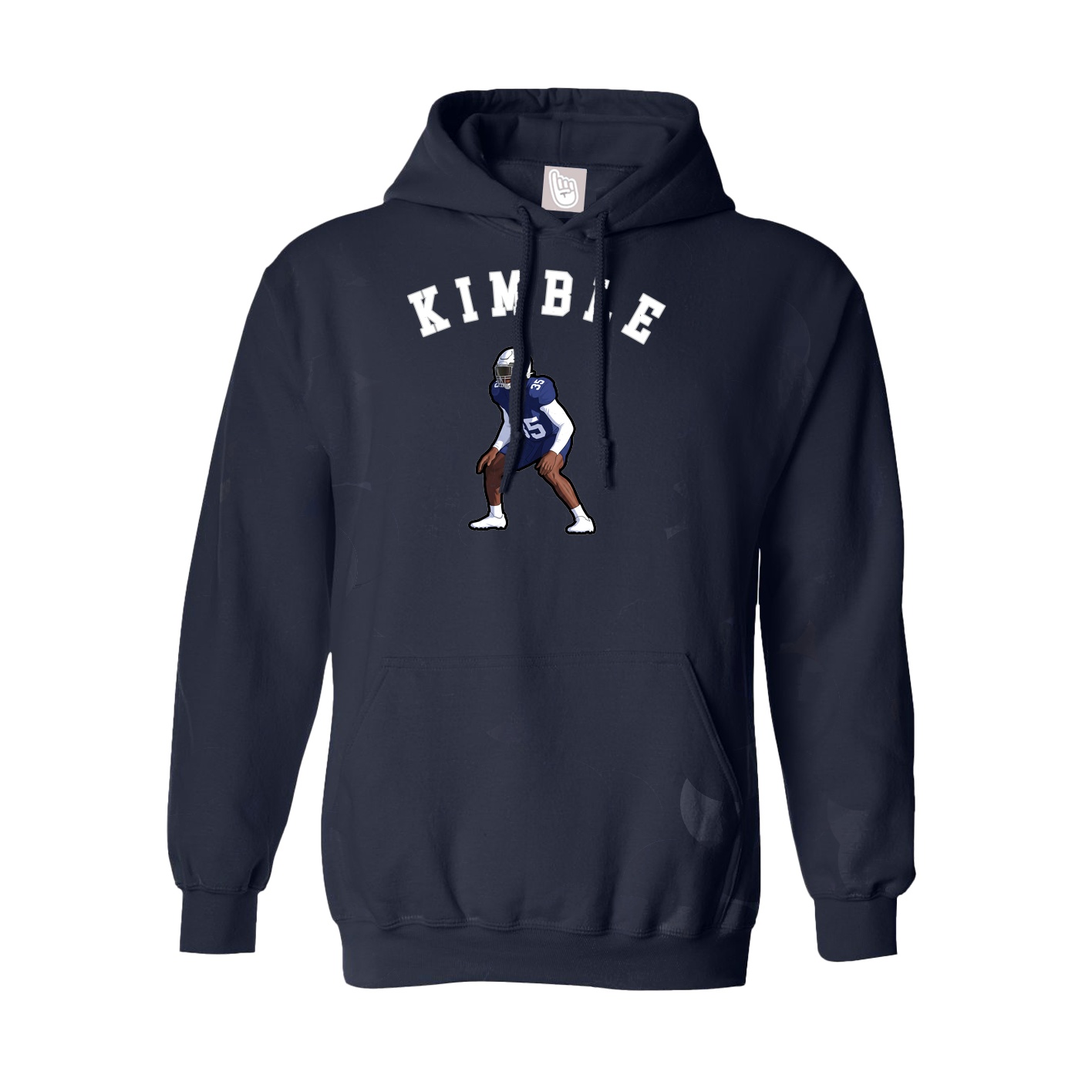 Youth Hoodie — Shirsey Arch in Navy