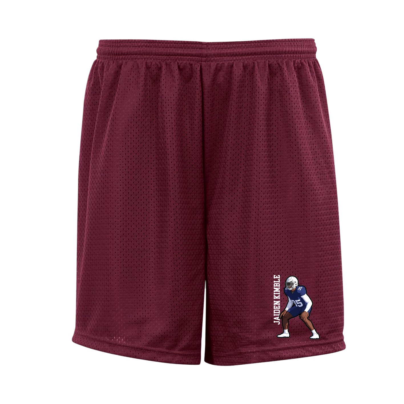 Shorts — Name Vertical in Cardinal