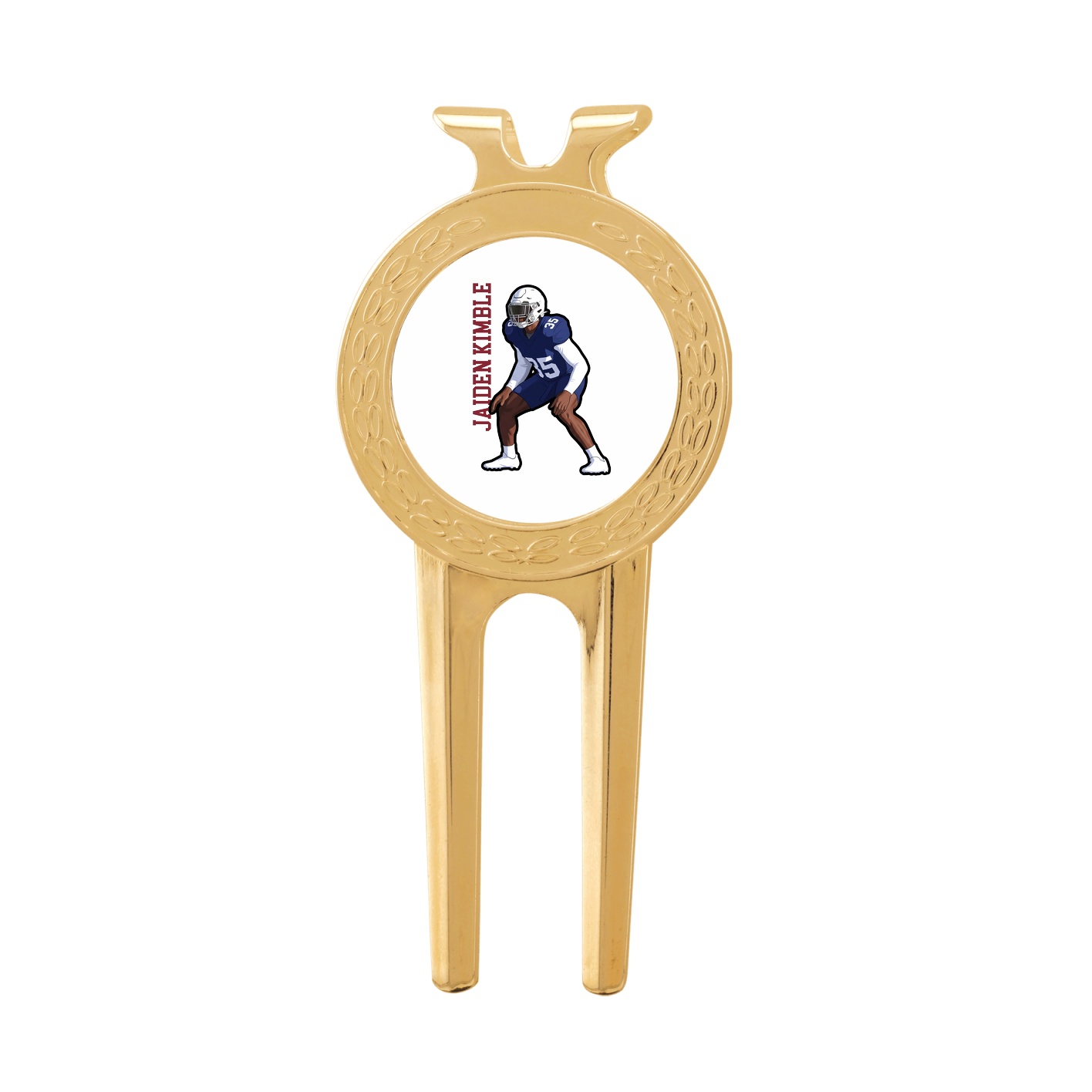 Divot Tool with Ball Marker — Name Vertical in Classic