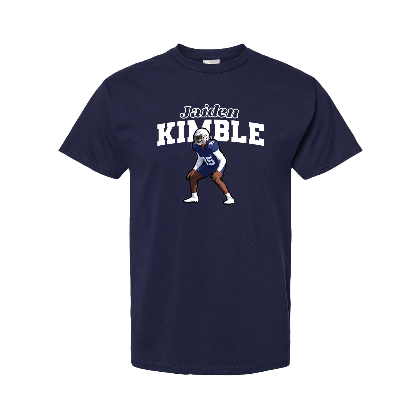 Tee — Name Arch in Navy