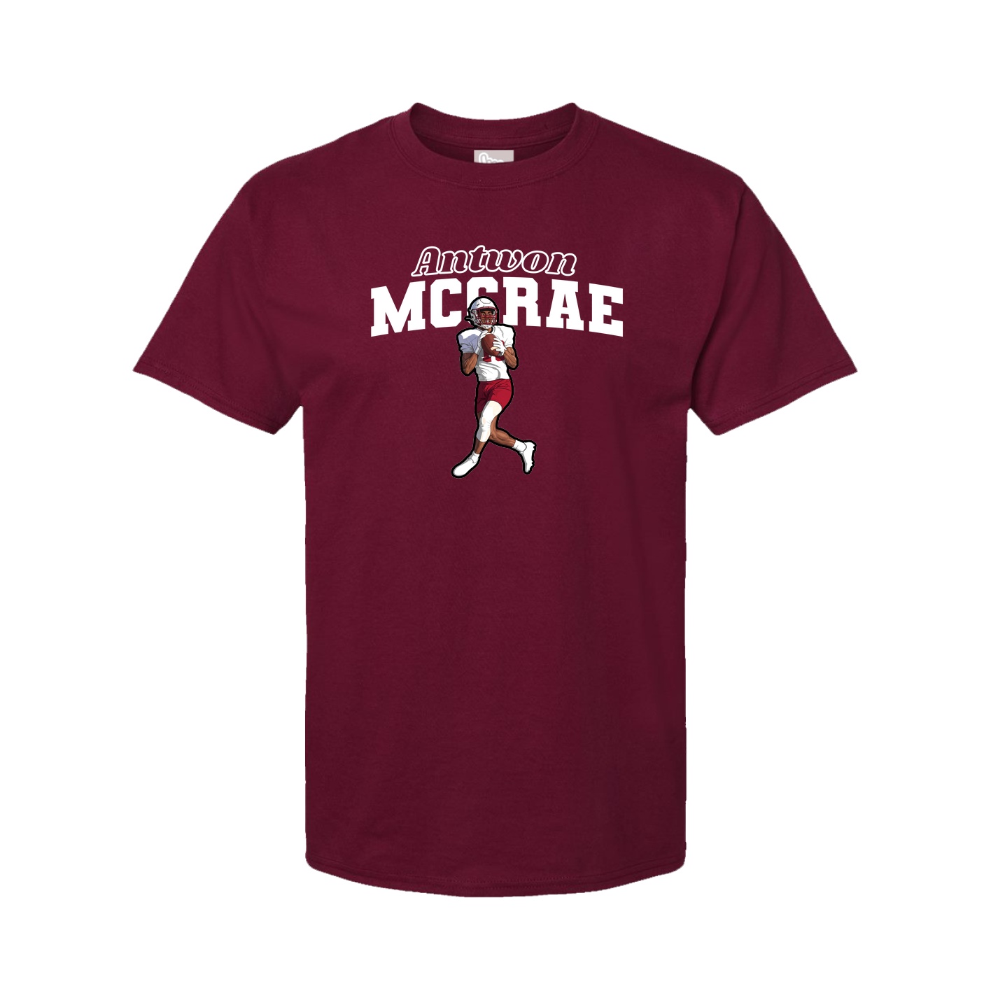 Tee — Name Arch in Cardinal