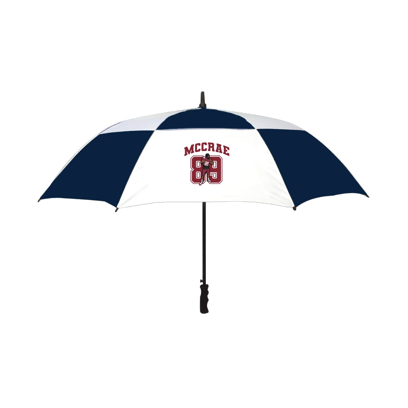 Golf Umbrella — Number in Navy