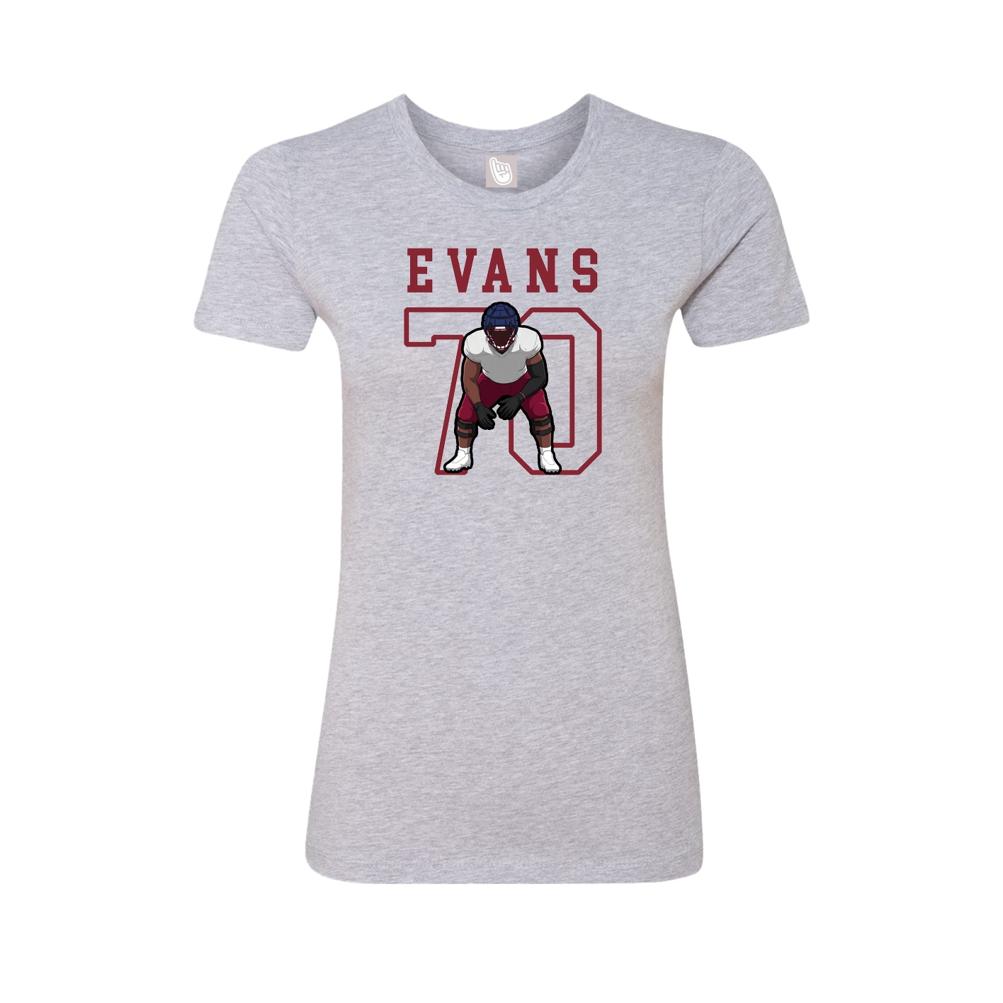 Fitted Women's Tee — Shirsey in Grey