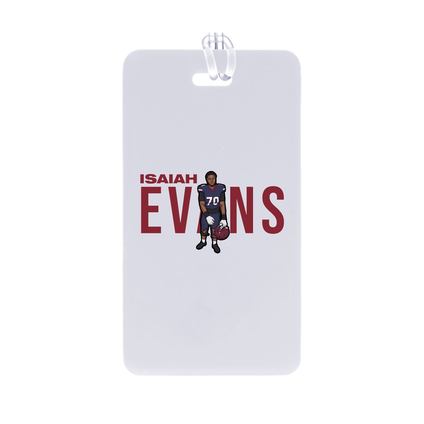 Bag Tag — Player Name in Classic