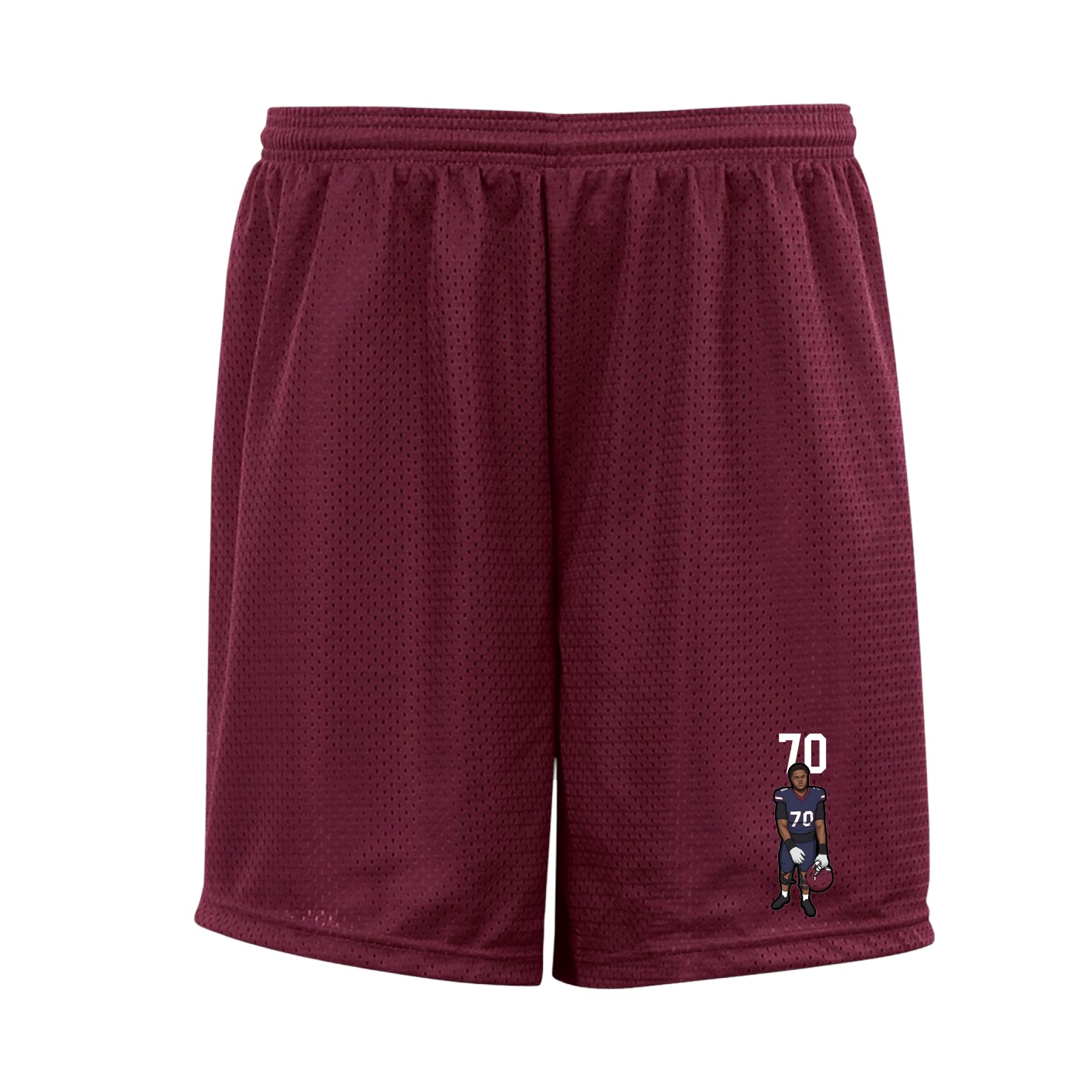 Shorts — Number Top in Cardinal