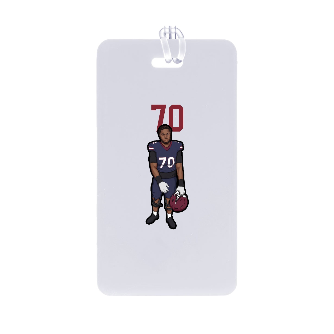 Bag Tag — Number Top in Classic