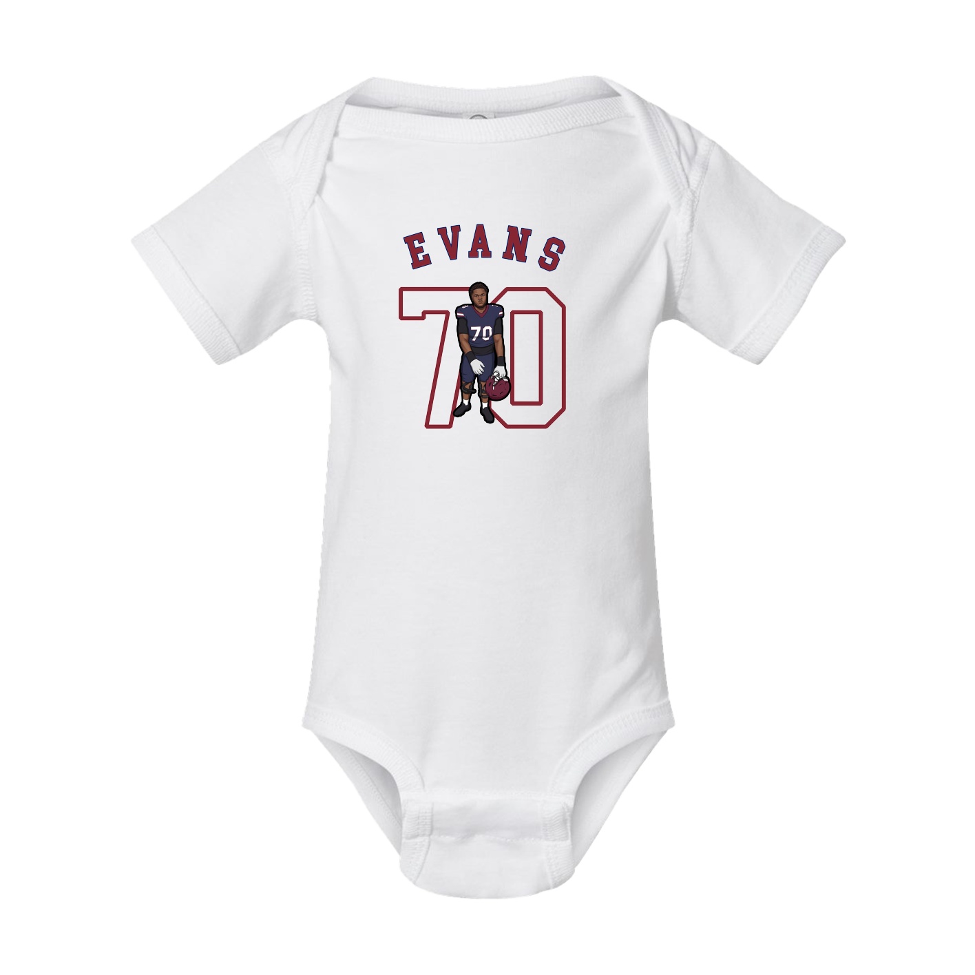 Baby Onesie — Shirsey Arch in White