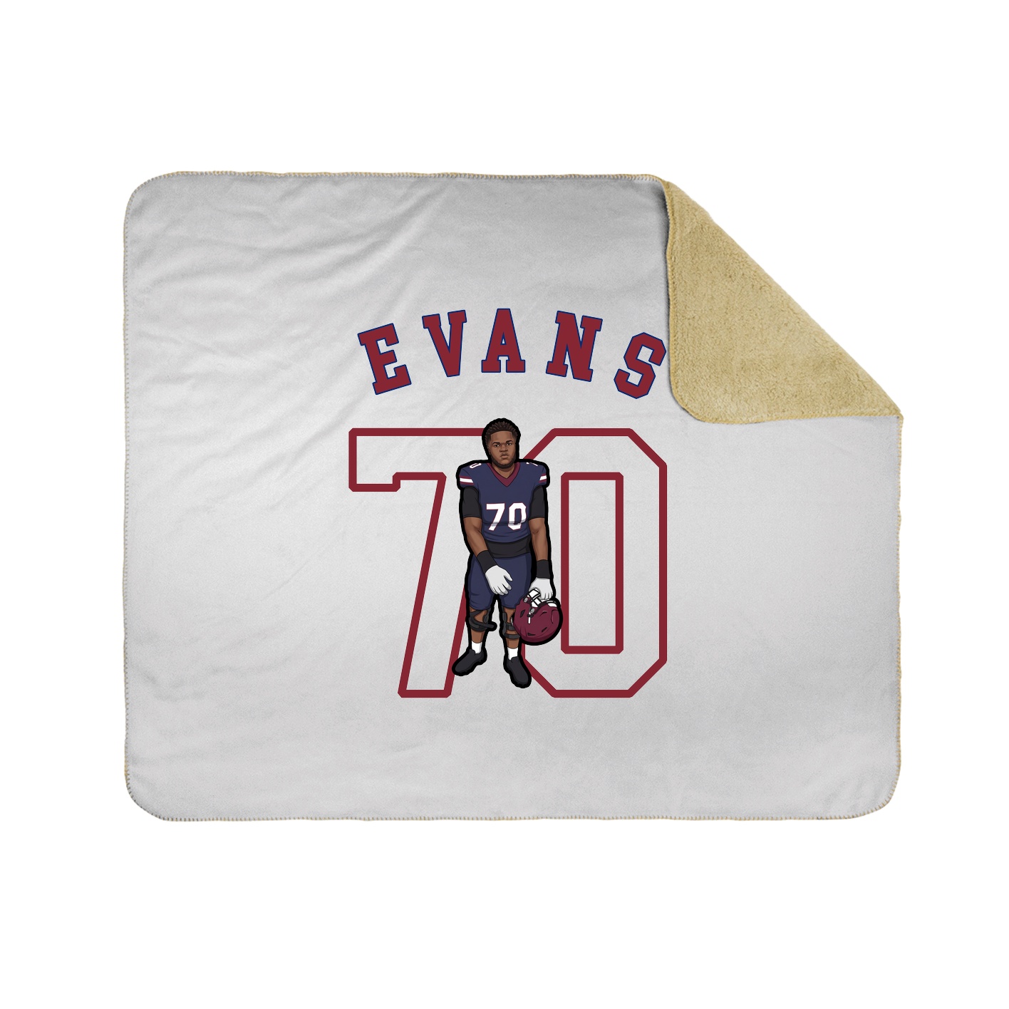 Throw Blanket — Shirsey Arch in White