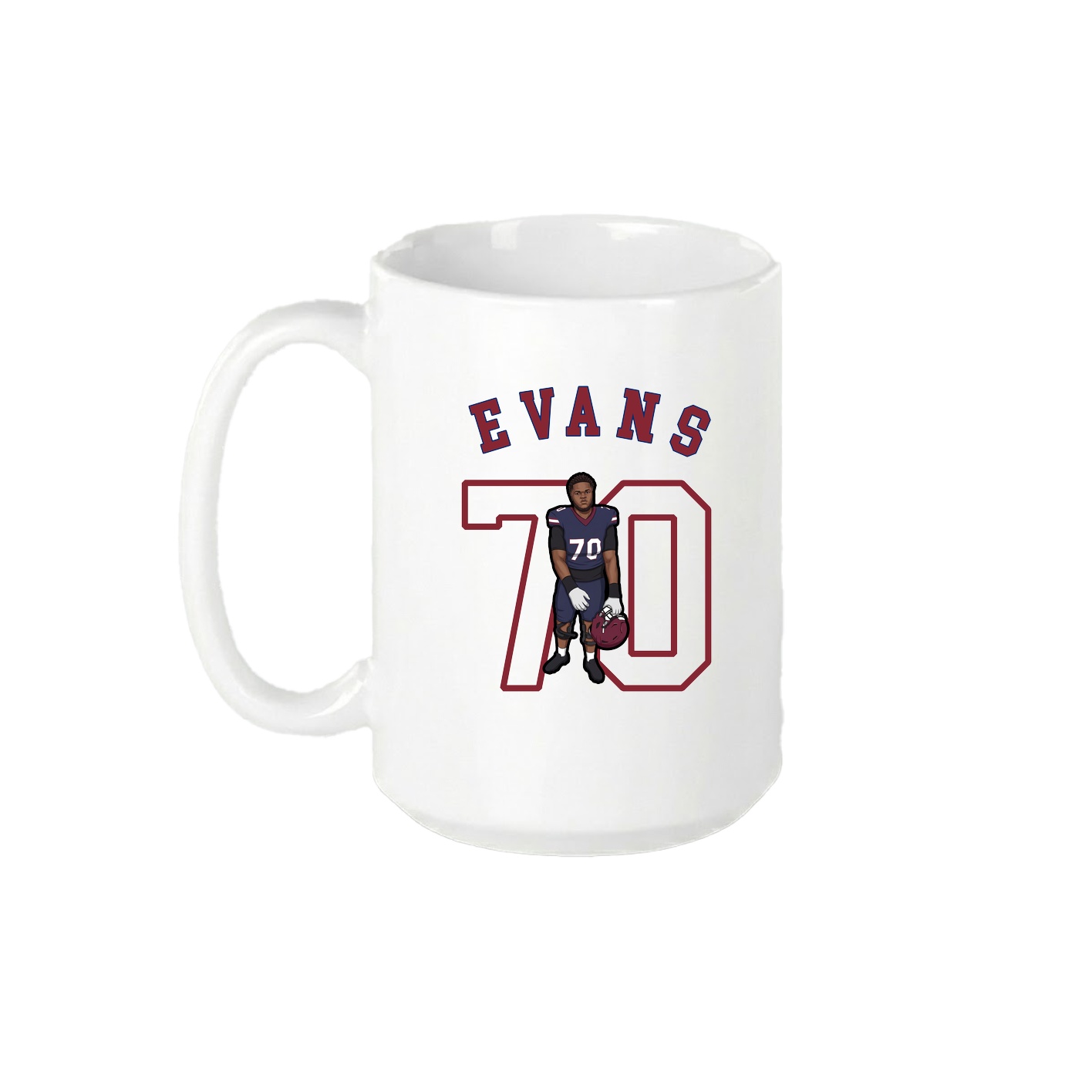 15oz Coffee Mug — Shirsey Arch in White