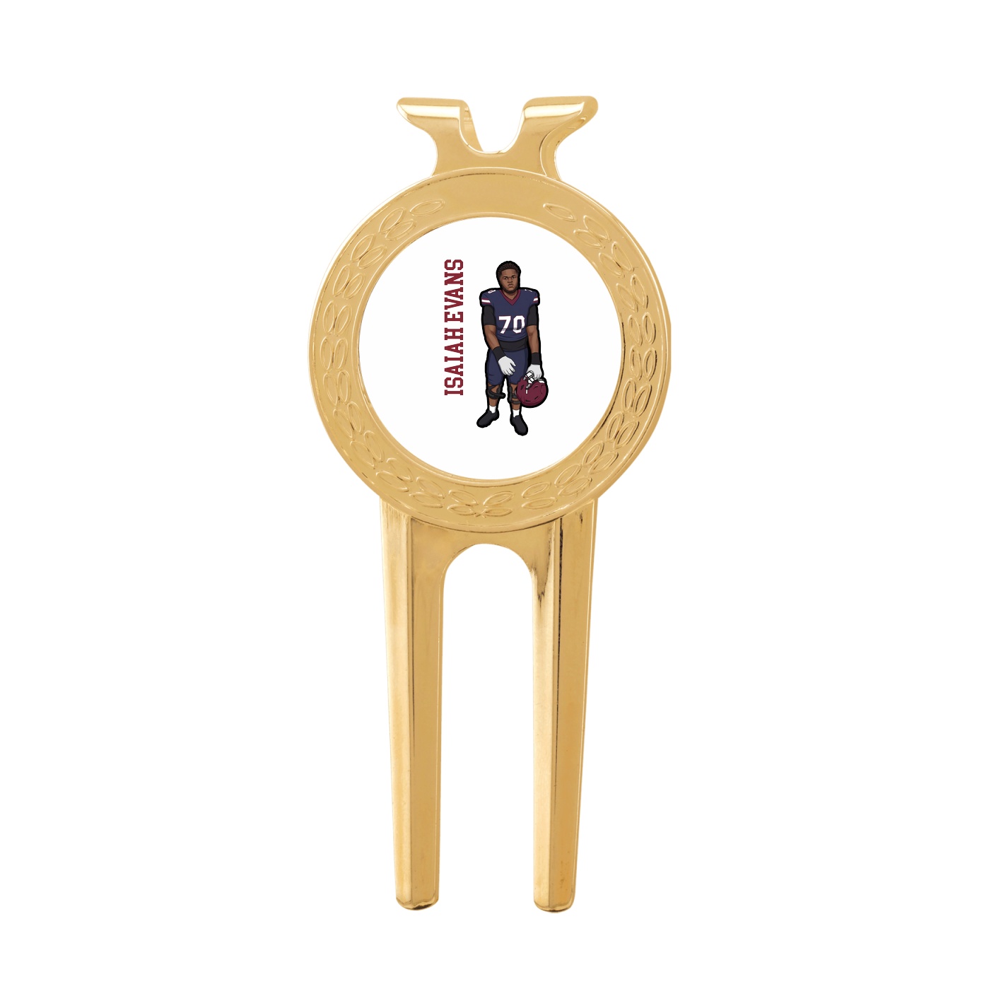 Divot Tool with Ball Marker — Name Vertical in Classic