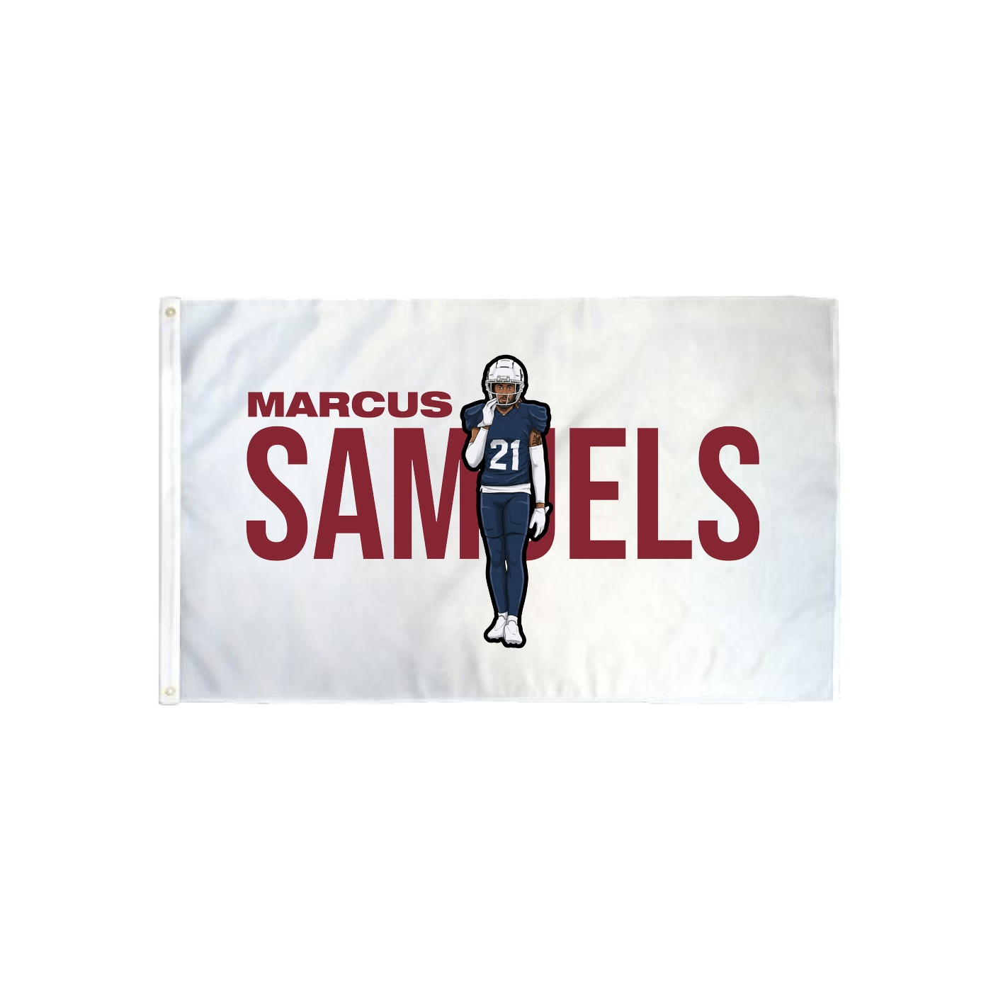 3x5 Flag — Player Name in Classic
