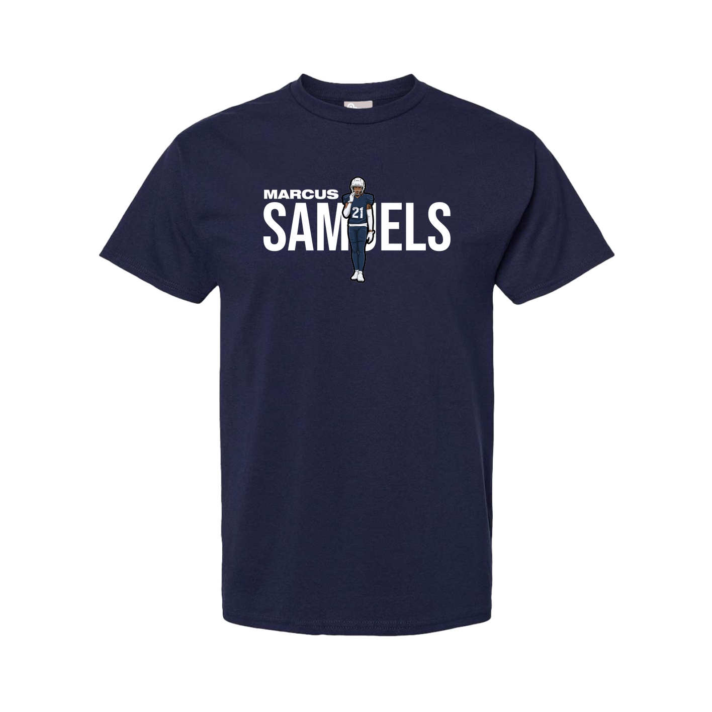 Youth Tee — Player Name in Navy