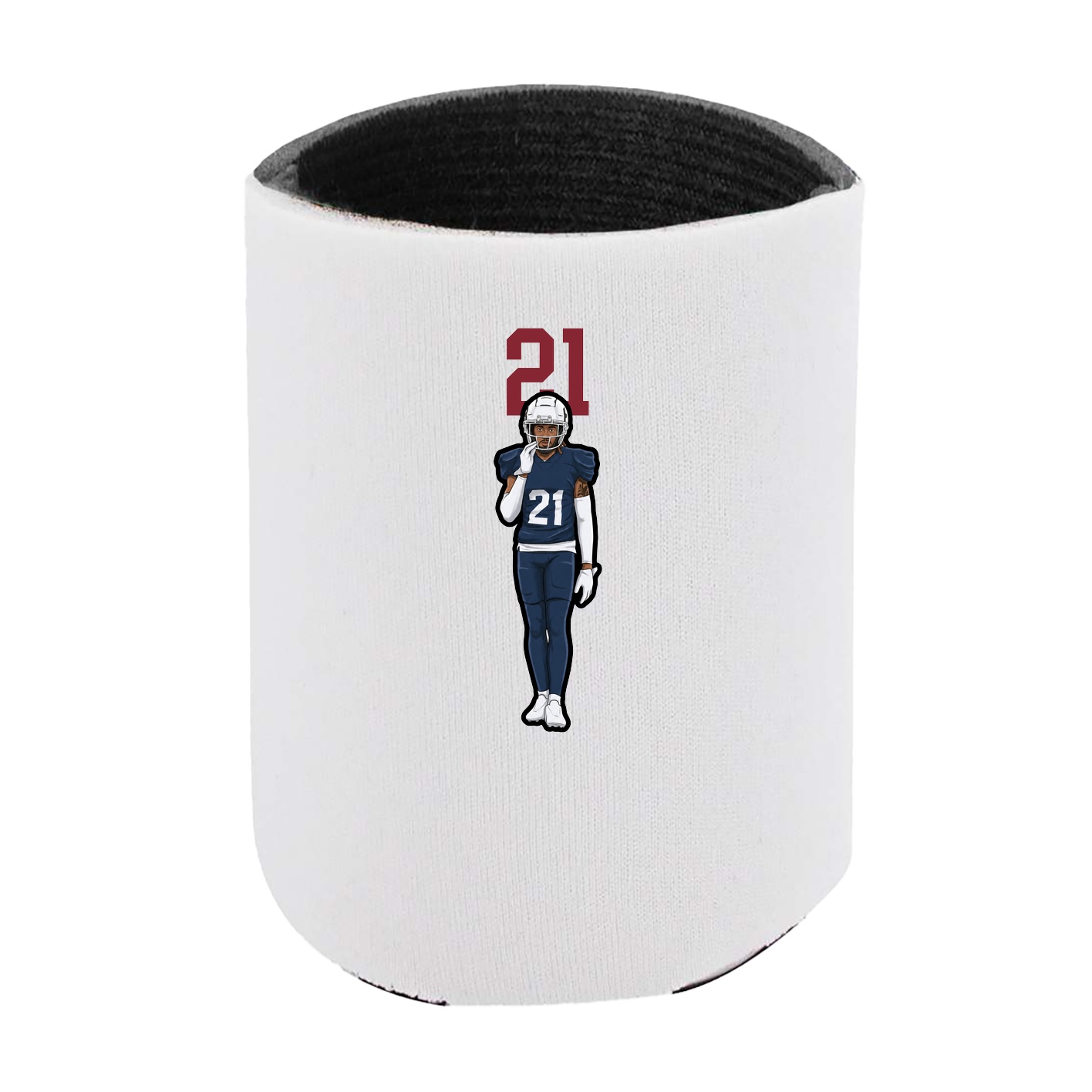 Can Holder — Number Top in White