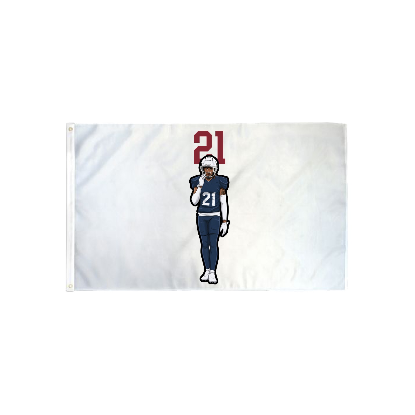 3x5 Flag — Number Top in Classic