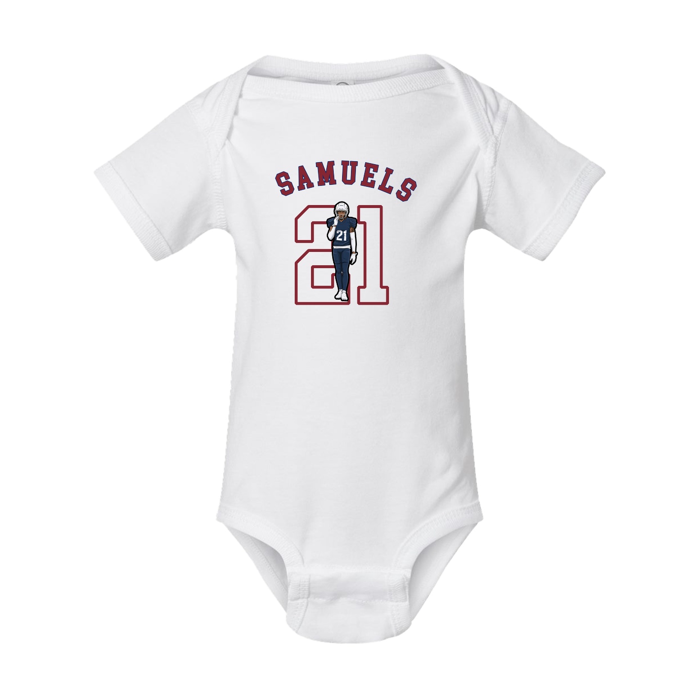 Baby Onesie — Shirsey Arch in White