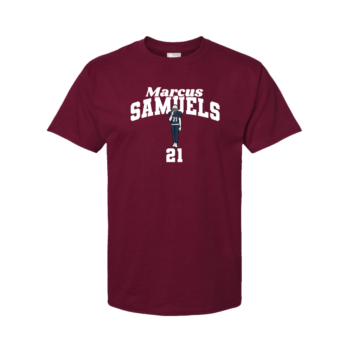 Youth Tee — Signature Arch in Cardinal