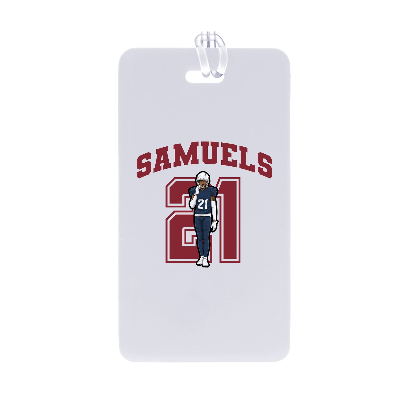 Bag Tag — Number in Classic