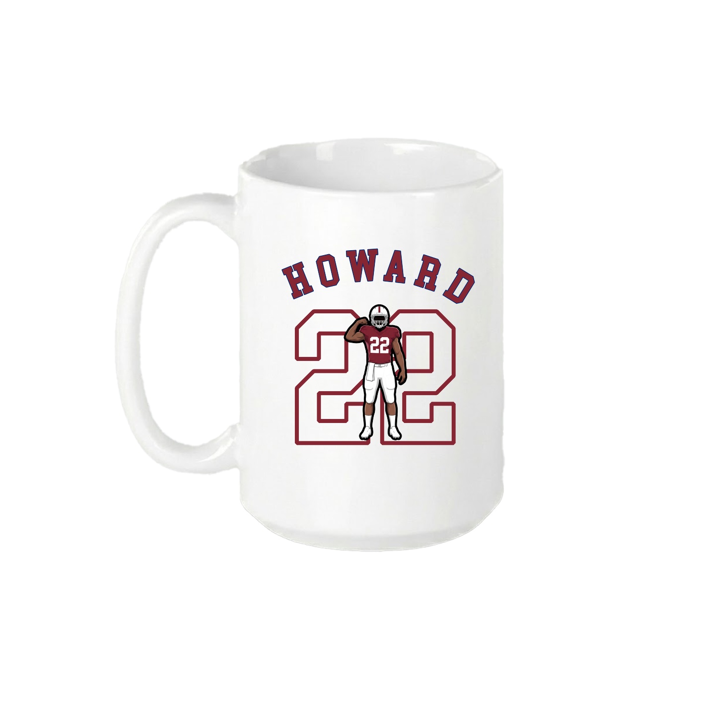 15oz Coffee Mug — Shirsey Arch in White