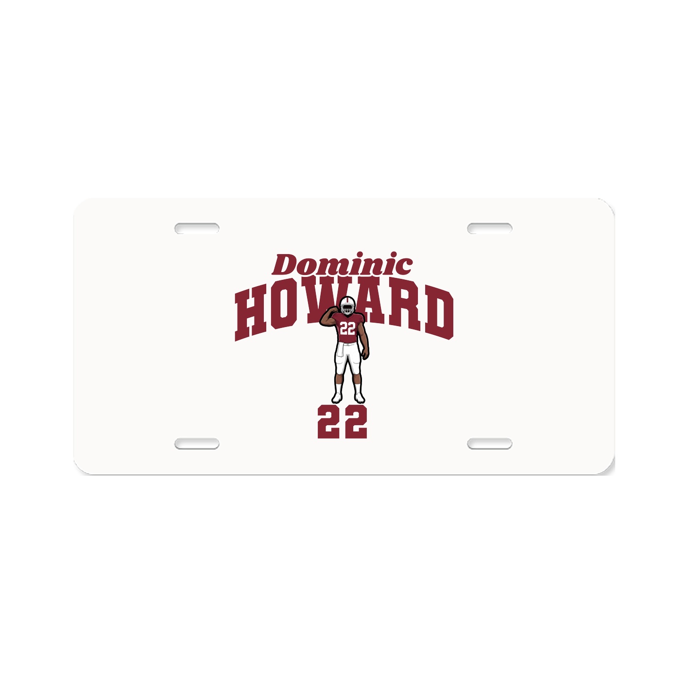 License Plate — Signature Arch in Classic