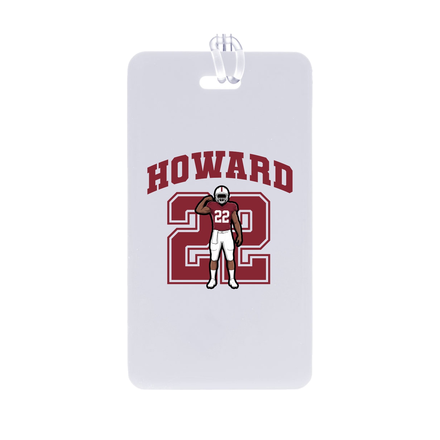 Bag Tag — Number in Classic