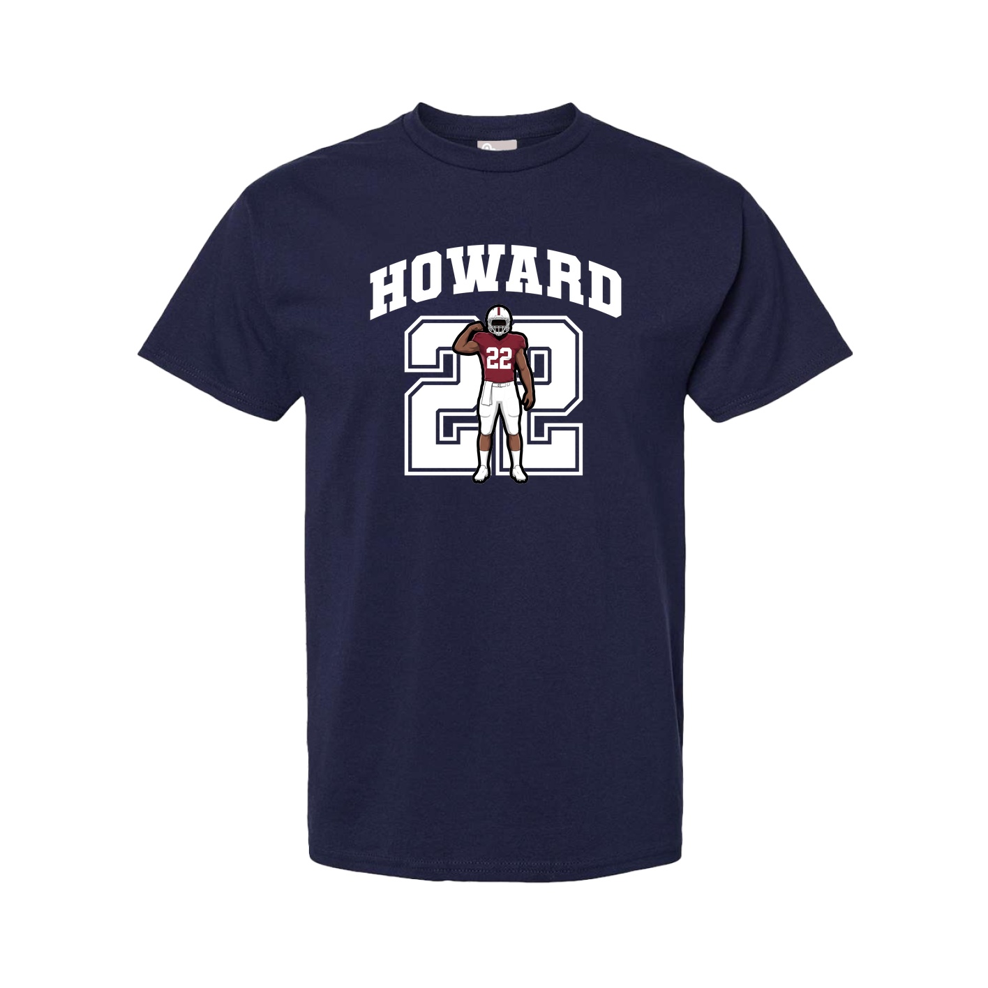 Tee — Number in Navy