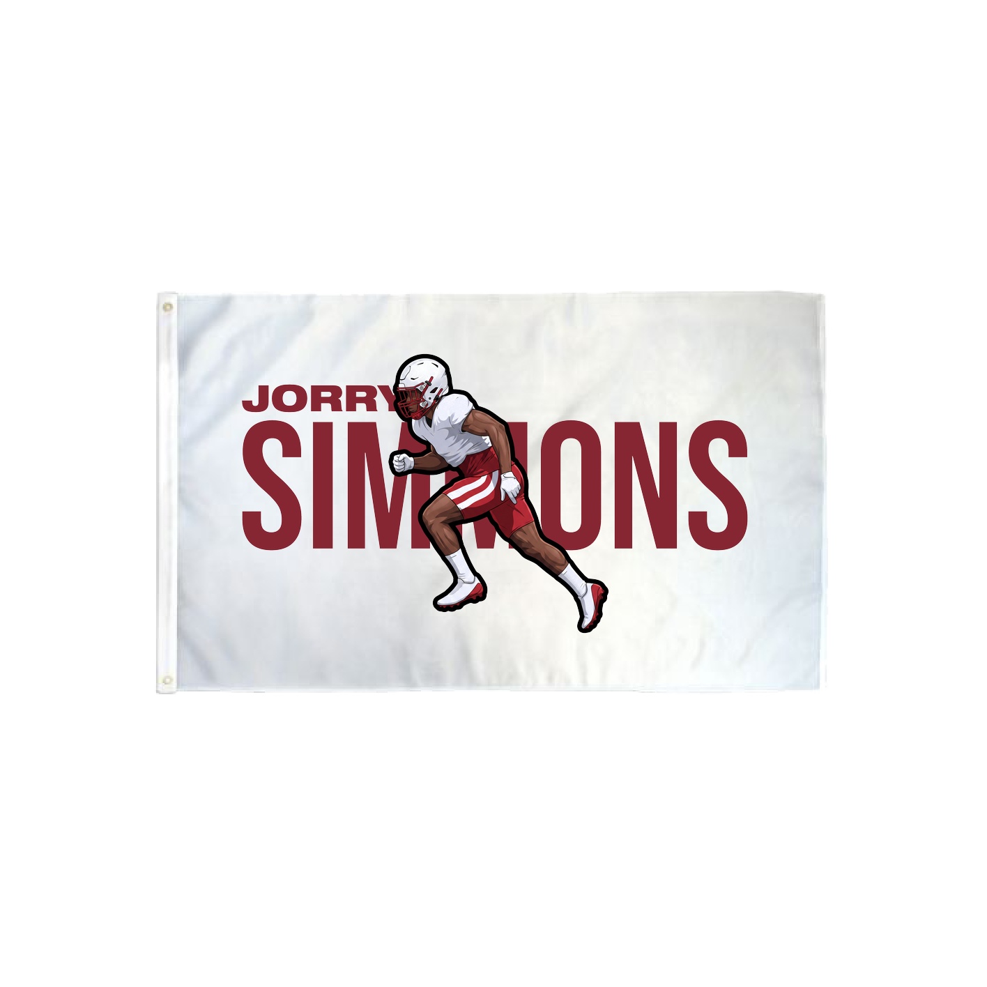 3x5 Flag — Player Name in Classic