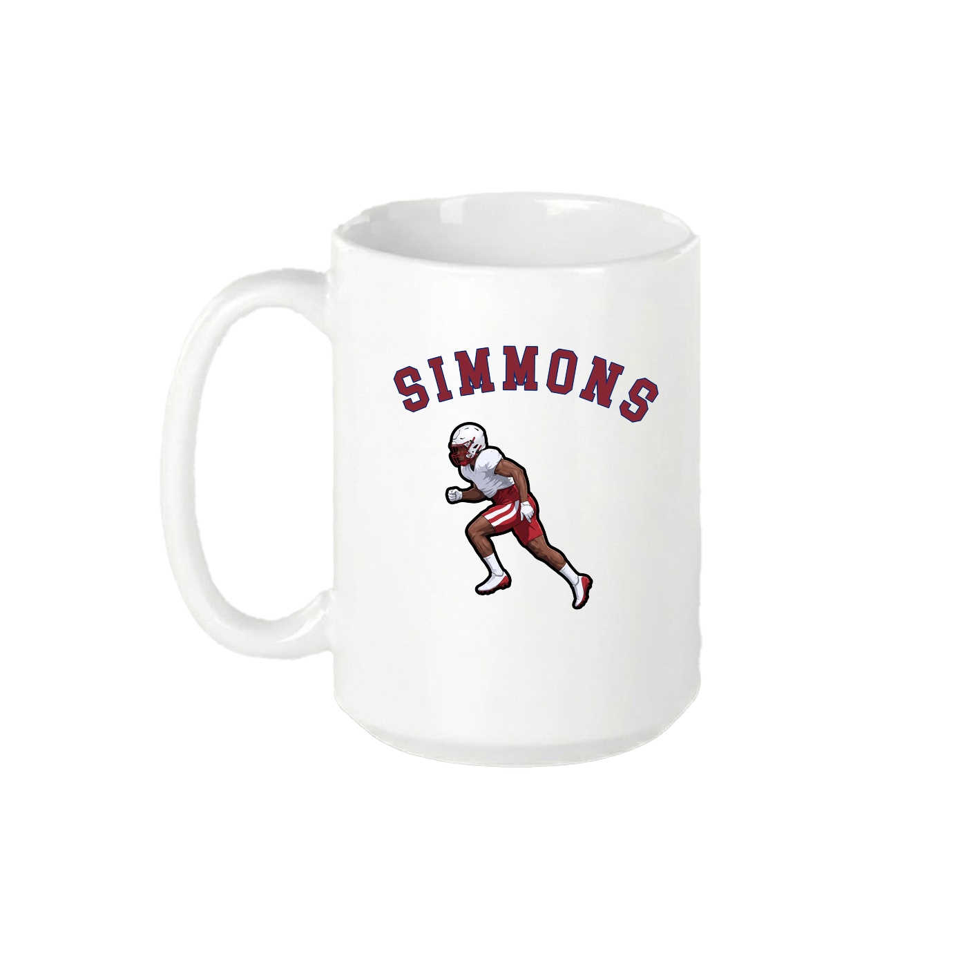 15oz Coffee Mug — Shirsey Arch in White