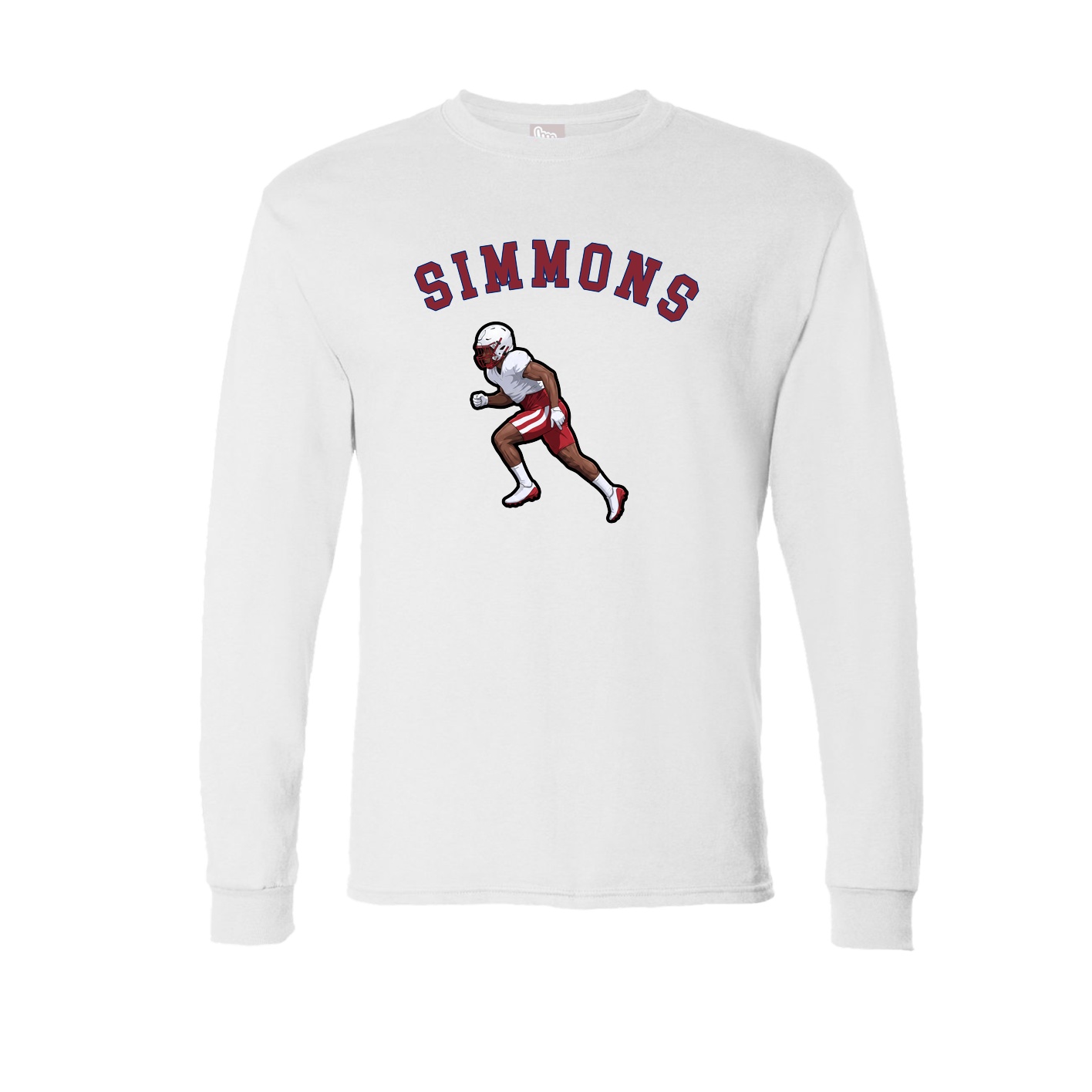 Long Sleeve Tee — Shirsey Arch in White