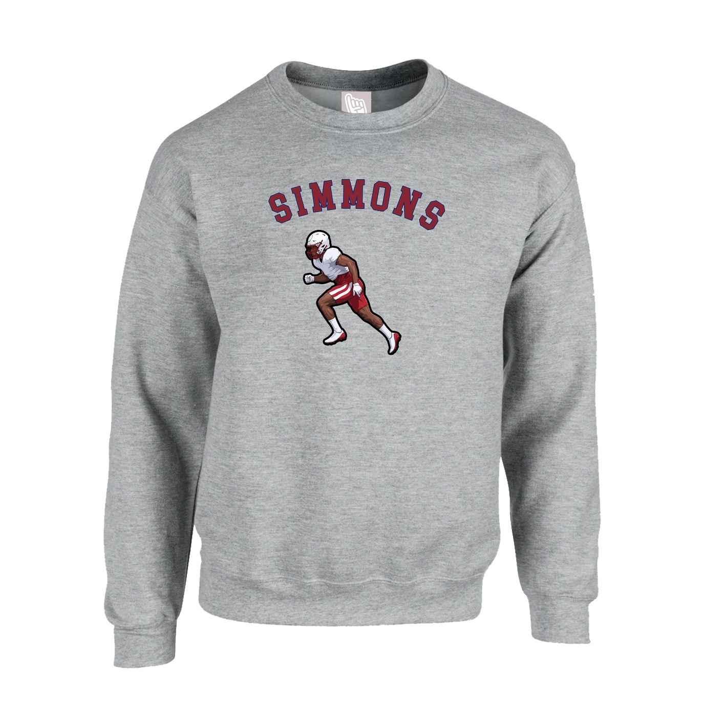 Fleece Crew — Shirsey Arch in Grey