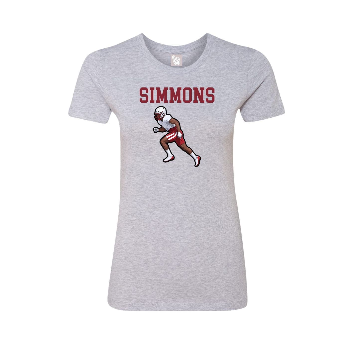 Fitted Women's Tee — Shirsey in Grey