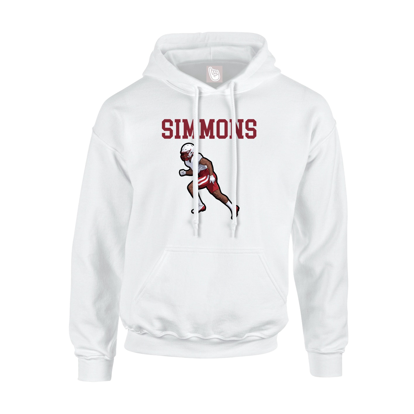 Youth Hoodie — Shirsey in White