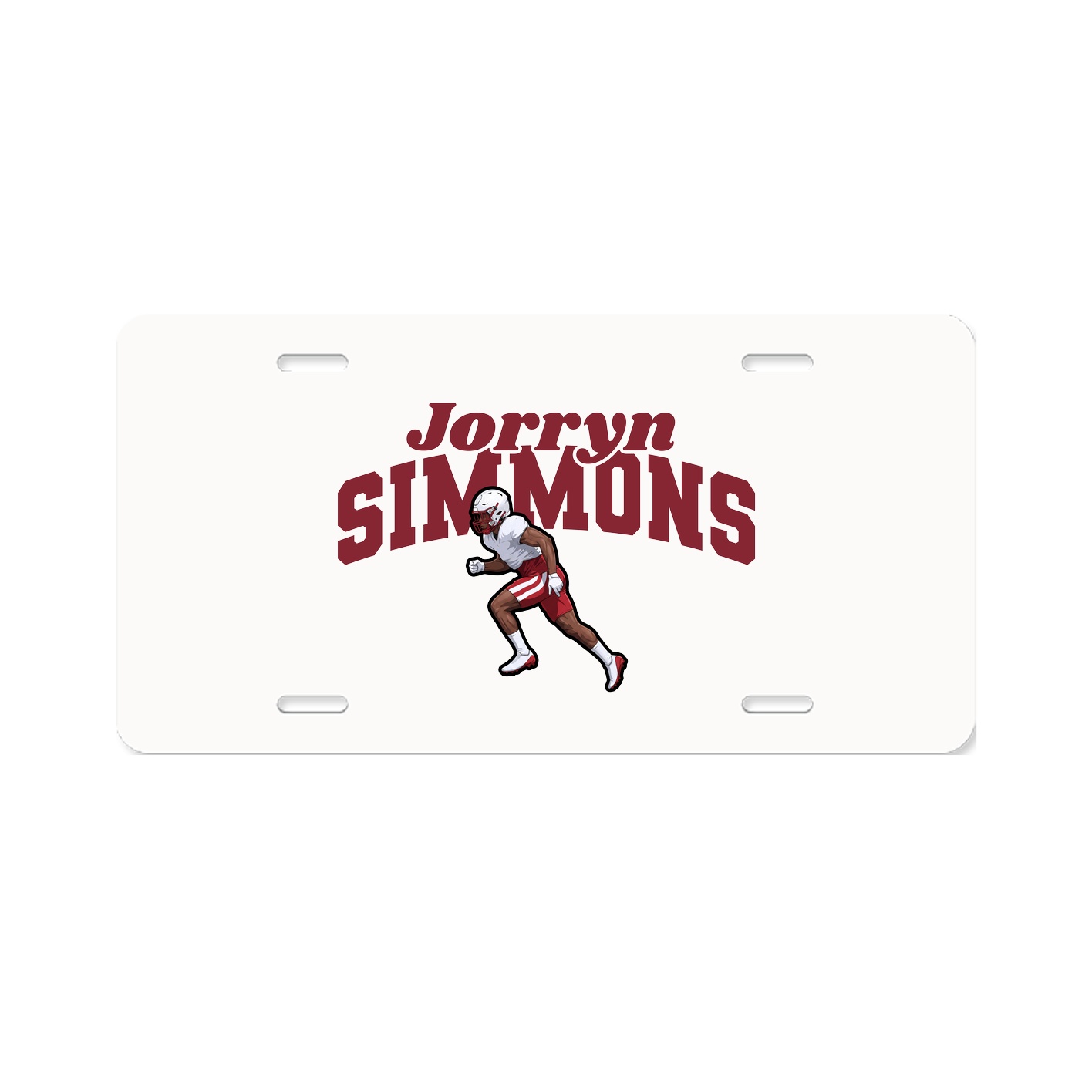 License Plate — Signature Arch in Classic