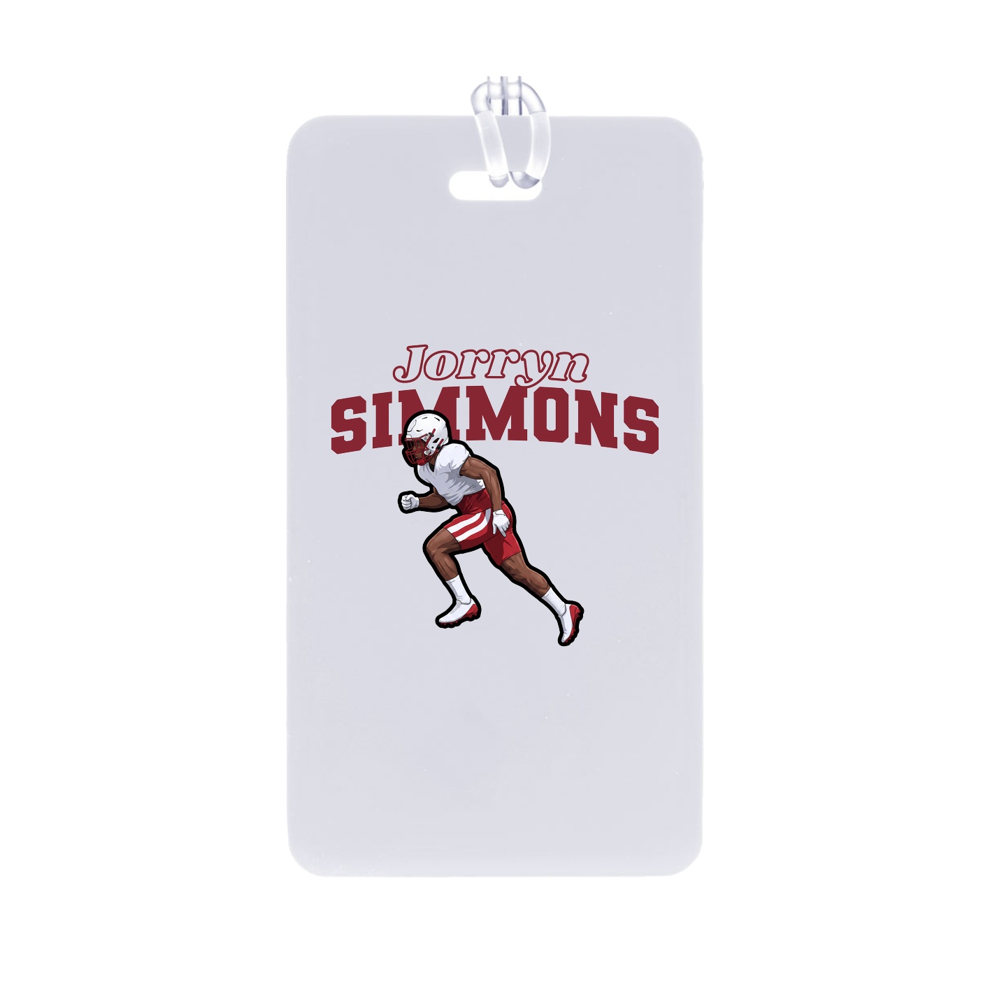 Bag Tag — Name Arch in Classic