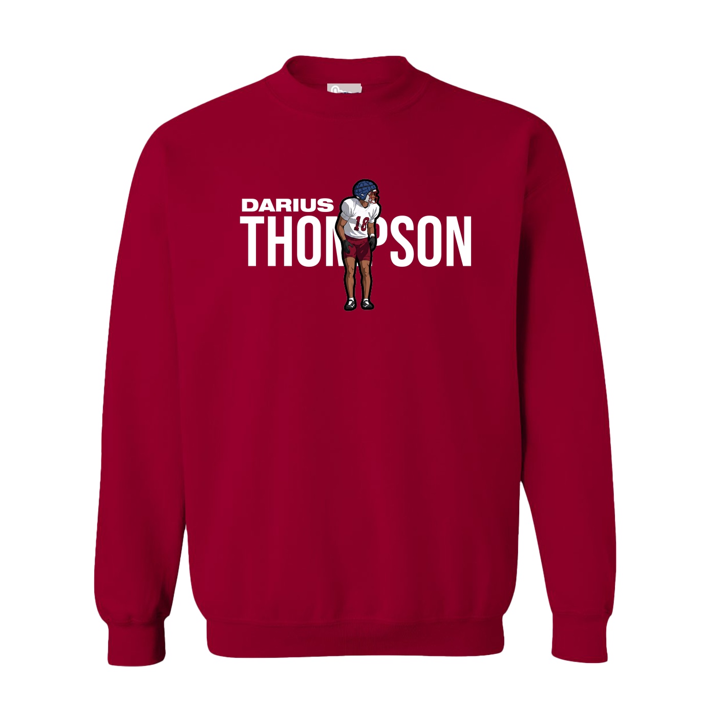 Fleece Crew — Player Name in Cardinal