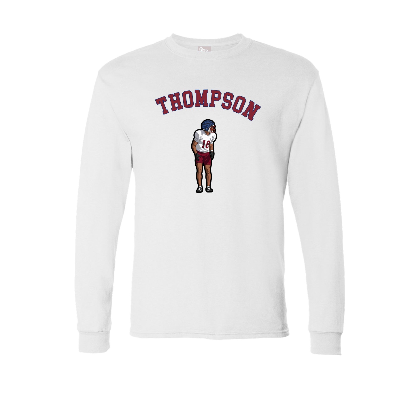 Long Sleeve Tee — Shirsey Arch in White