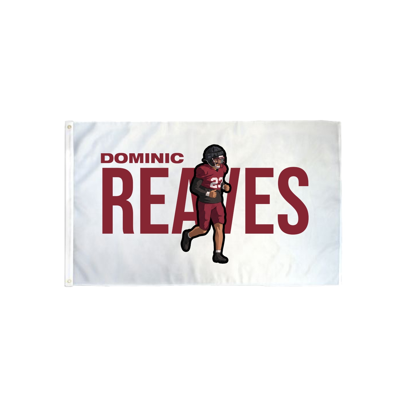 3x5 Flag — Player Name in Classic