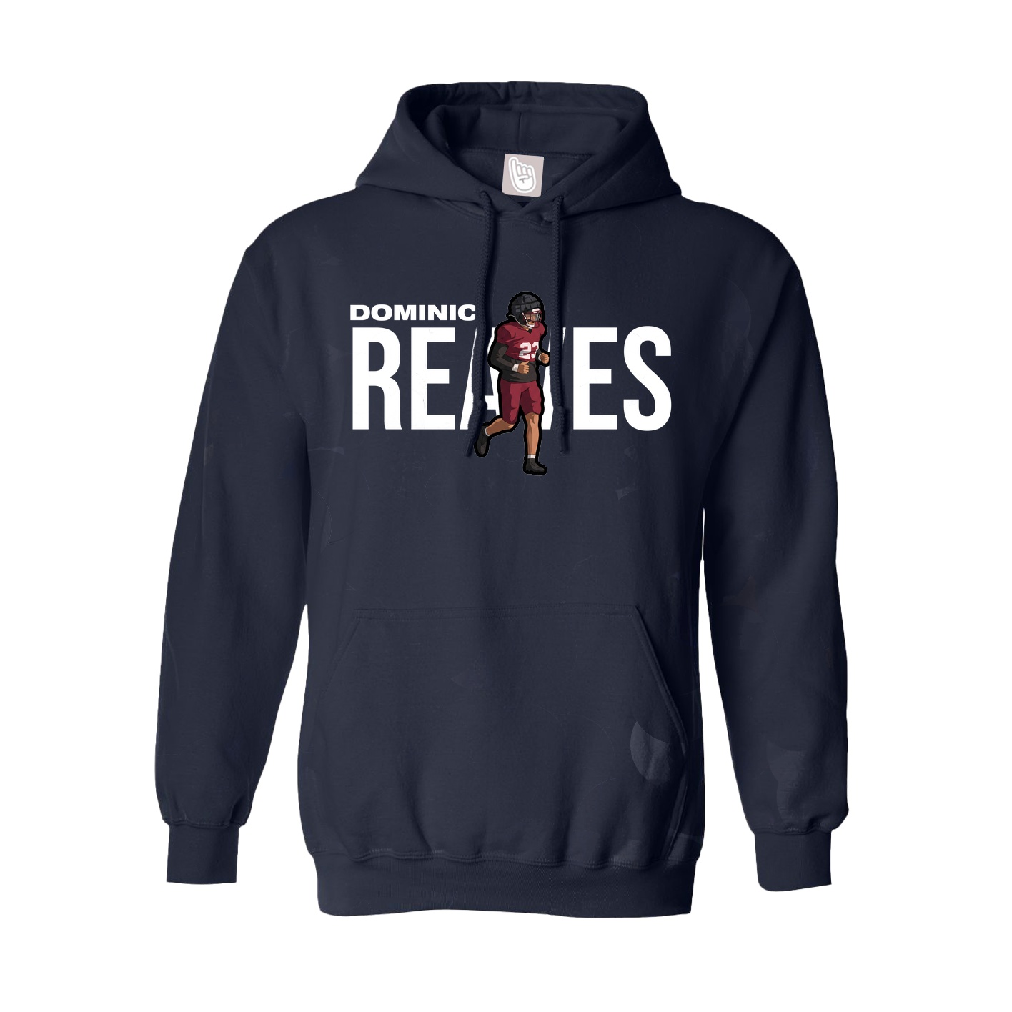 Hoodie — Player Name in Navy