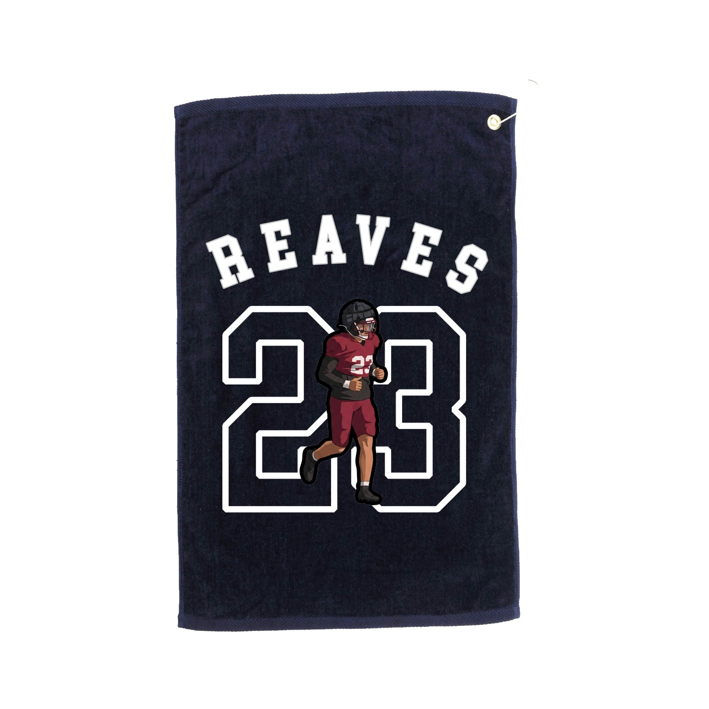 Golf Towel — Shirsey Arch in Navy