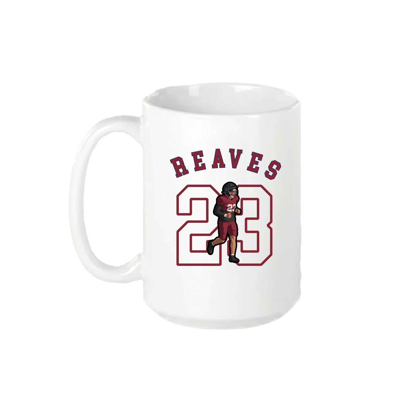 15oz Coffee Mug — Shirsey Arch in White