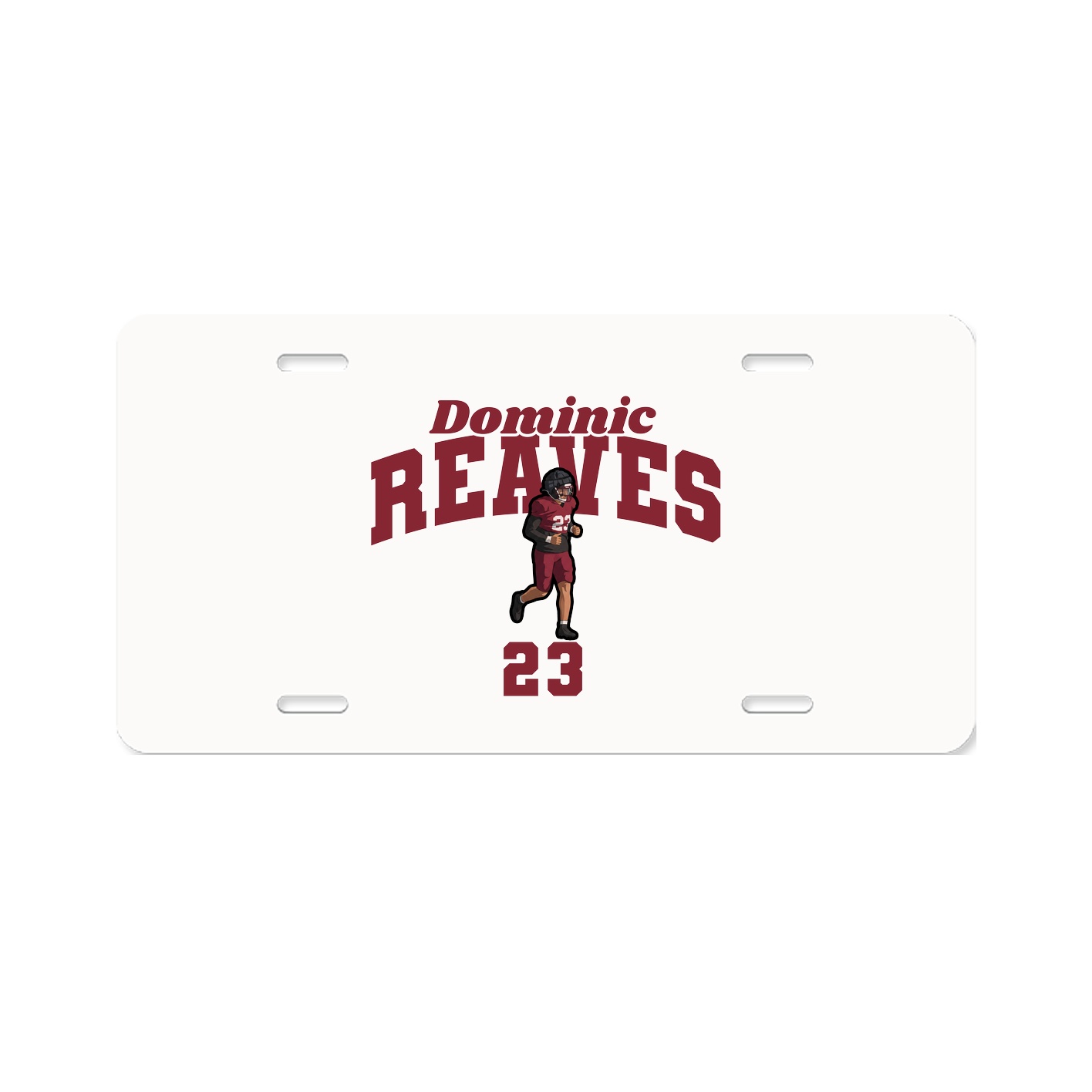 License Plate — Signature Arch in Classic