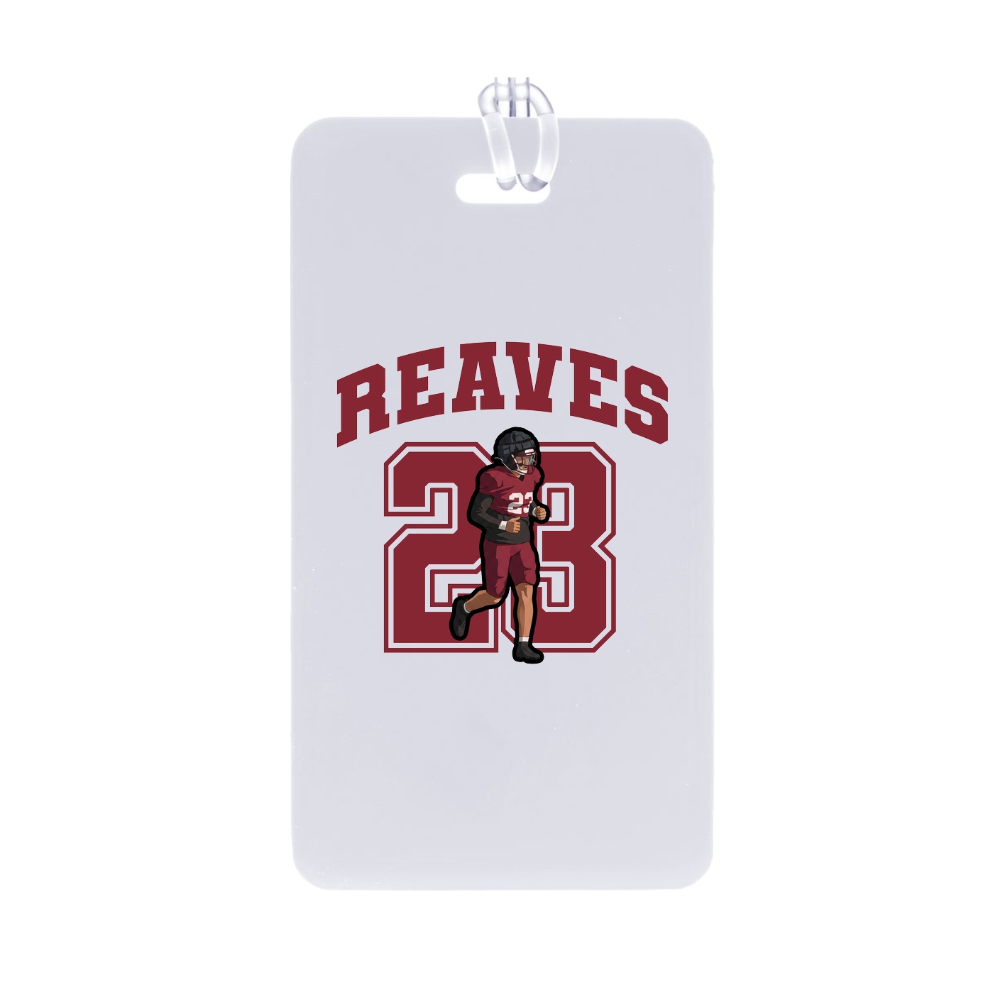 Bag Tag — Number in Classic