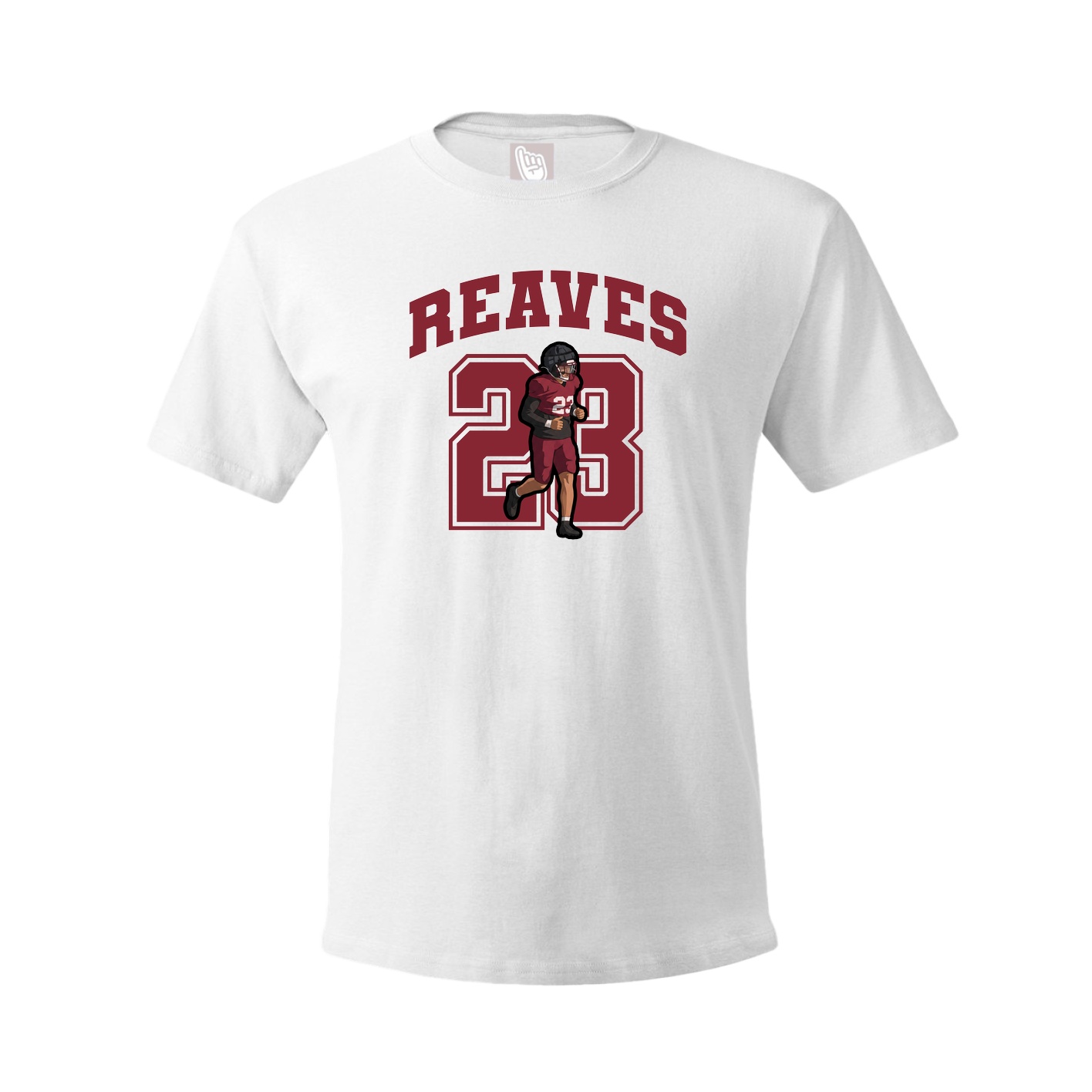 Tee — Number in White