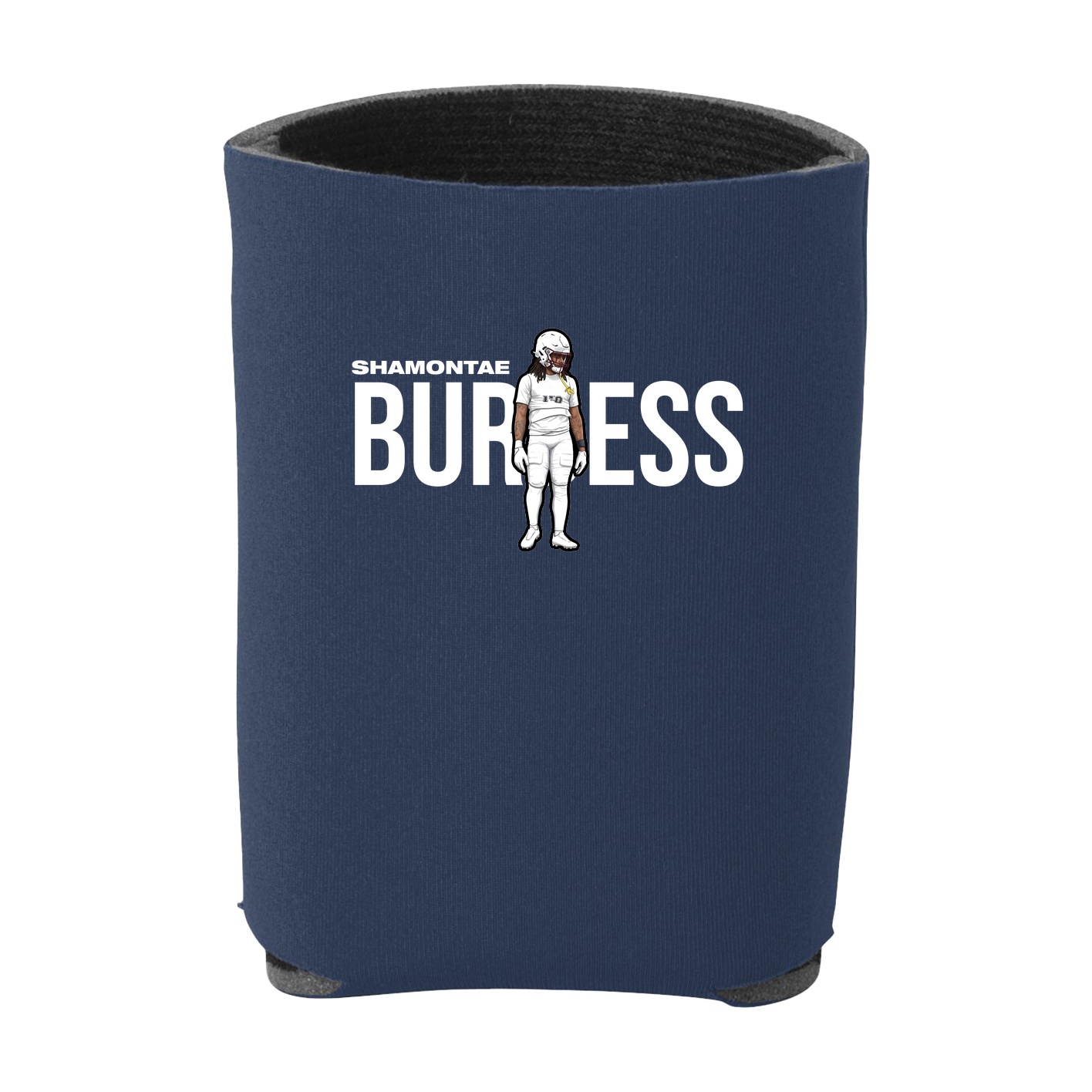 Can Holder — Player Name in Navy