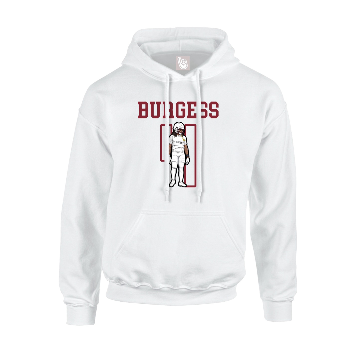 Youth Hoodie — Shirsey in White