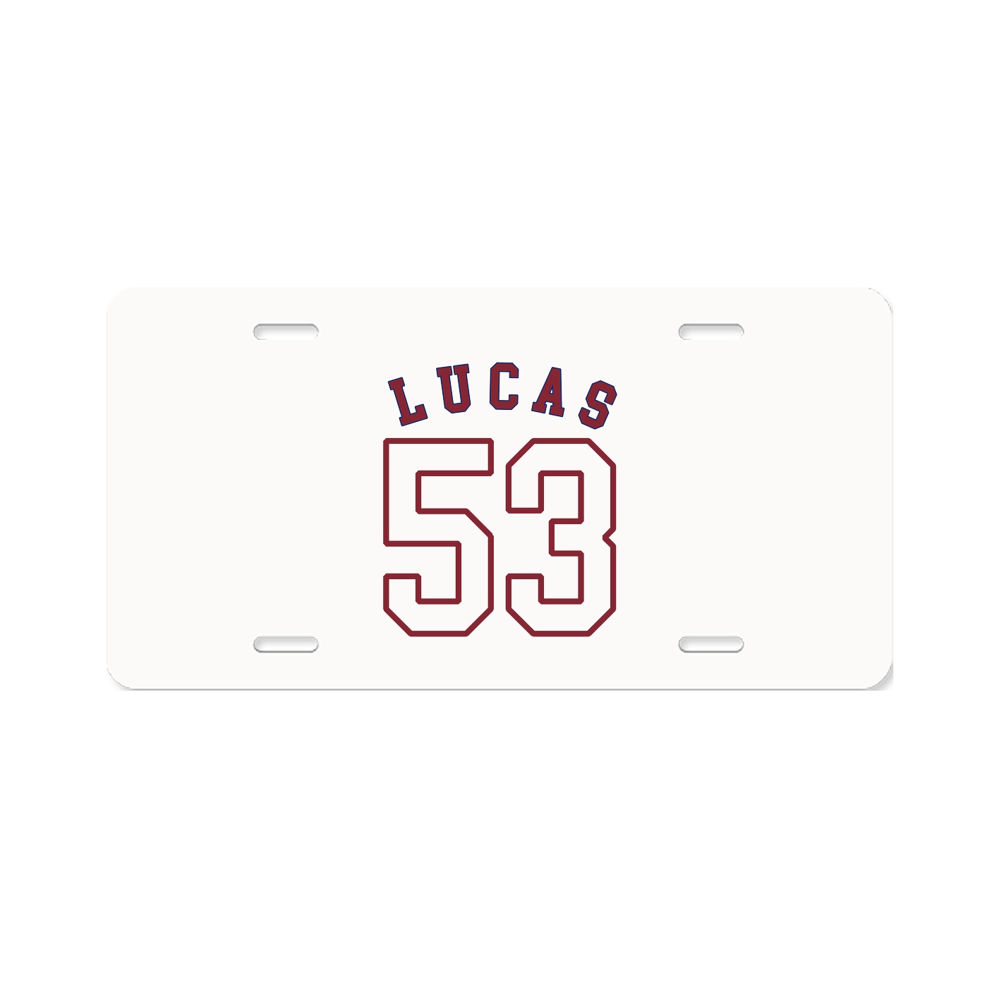 License Plate — Shirsey Arch in Classic