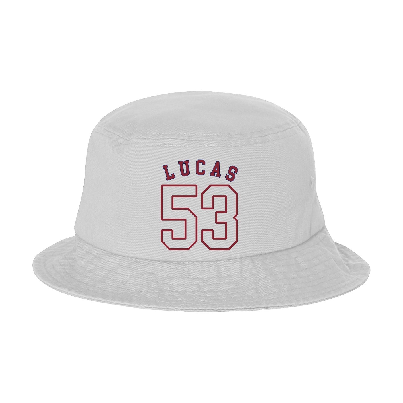 Bucket Cap — Shirsey Arch in White