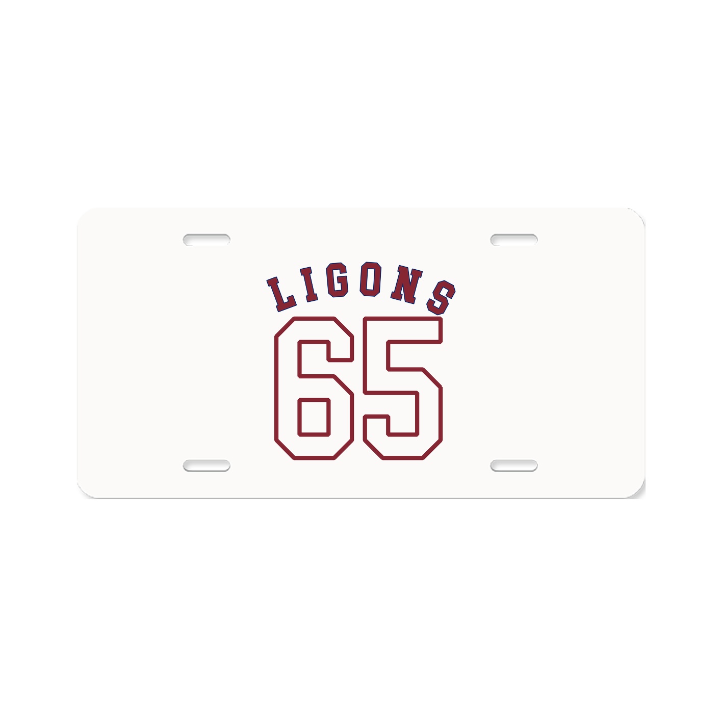 License Plate — Shirsey Arch in Classic