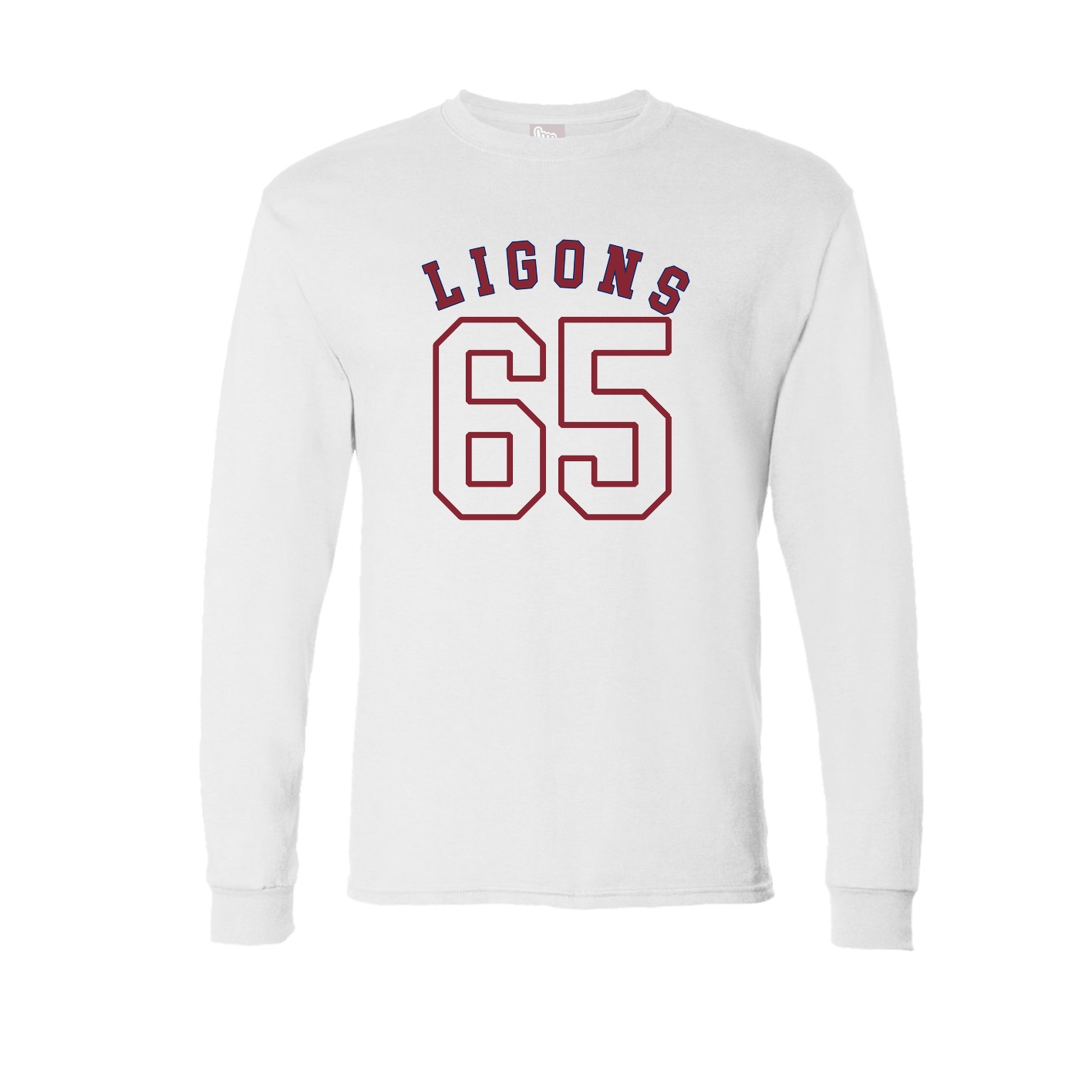 Long Sleeve Tee — Shirsey Arch in White
