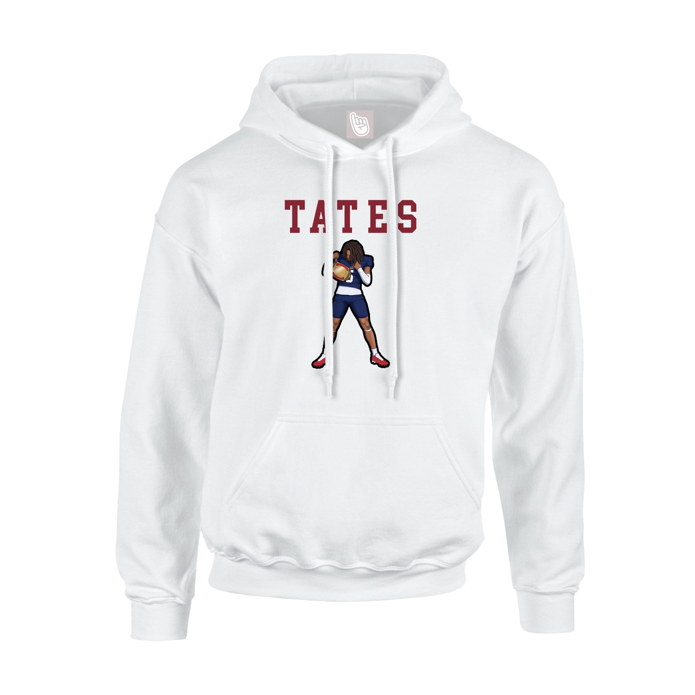 Hoodie — Shirsey in White