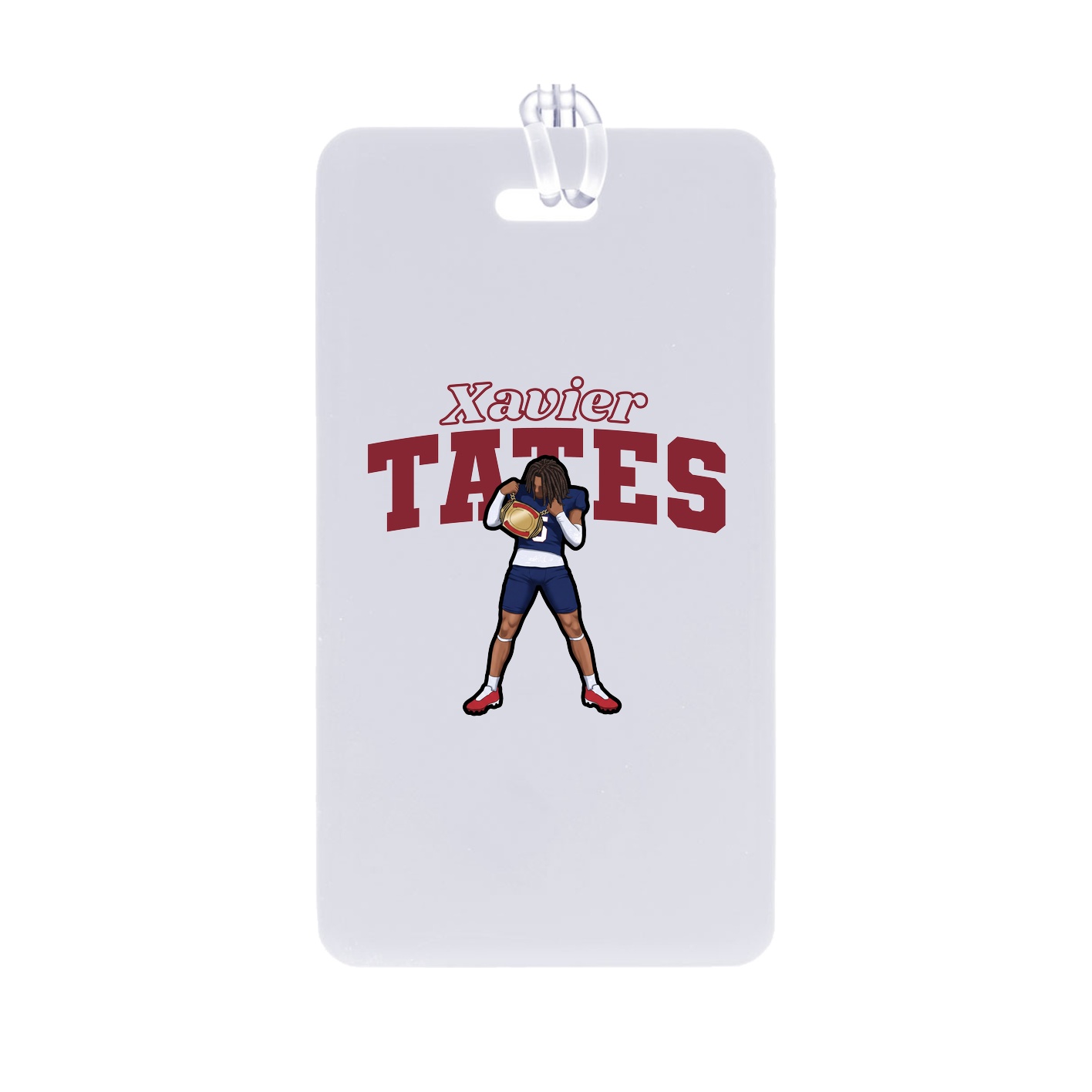 Bag Tag — Name Arch in Classic